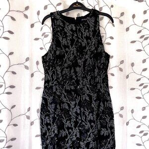 Brooks Brothers Black Sequin Dress
